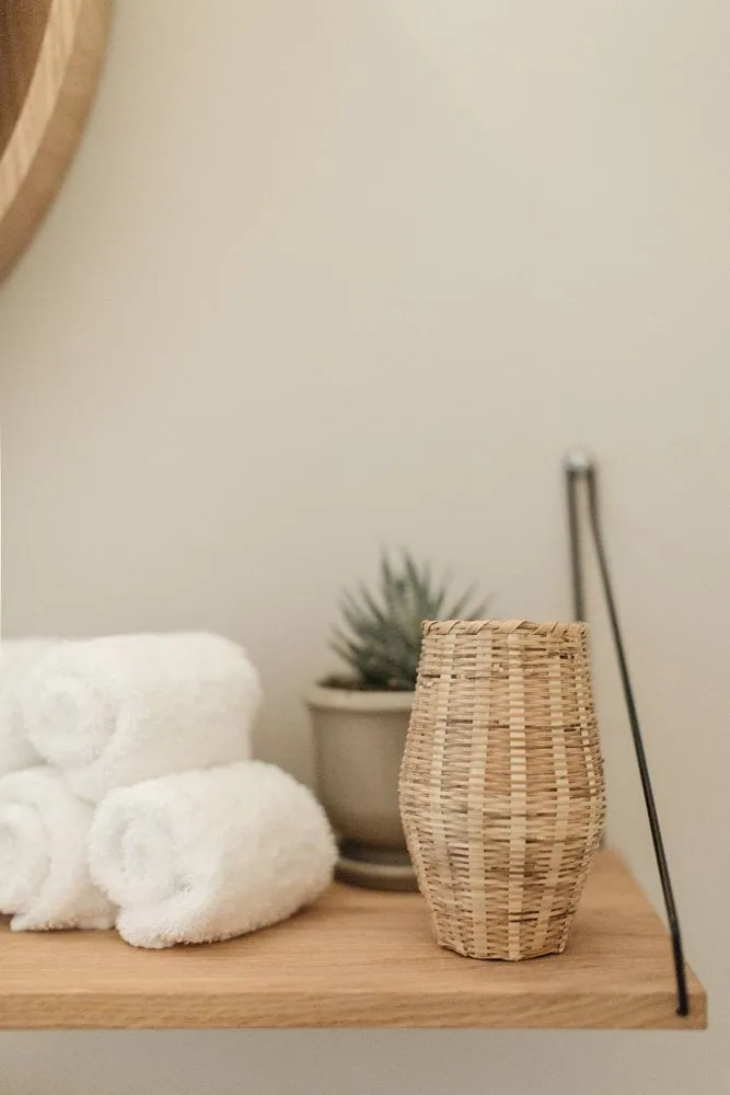 Single Shelf vägghylla, Ek-svart, 40x20 cm FRAMA