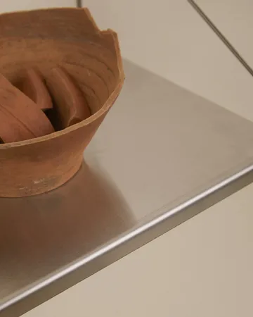 Single Shelf vägghylla - Rostfritt stål, 40x20 cm - FRAMA