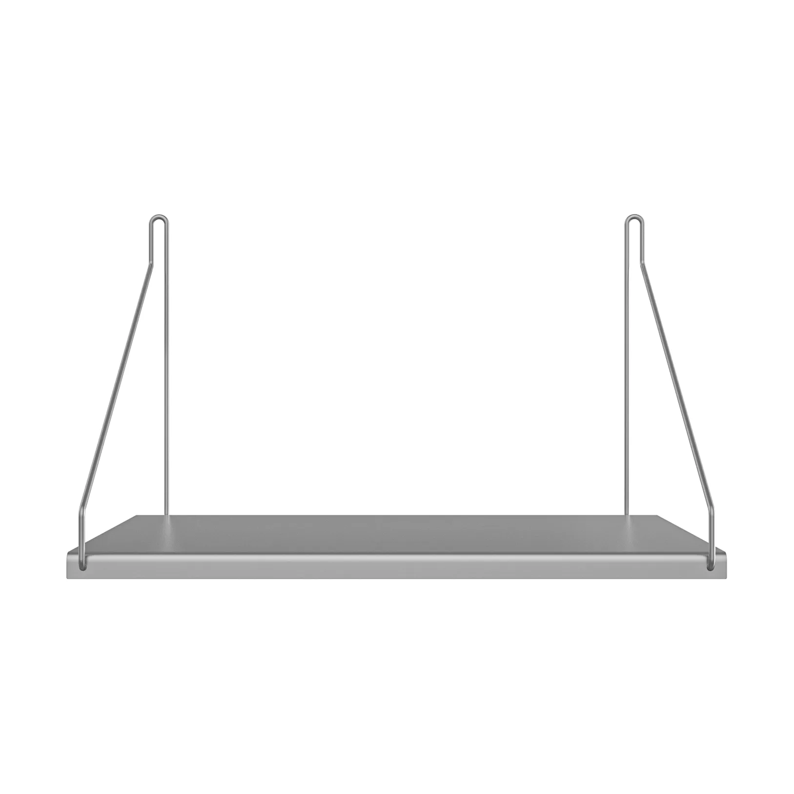 Single Shelf vägghylla, Rostfritt stål, 40x27 cm FRAMA