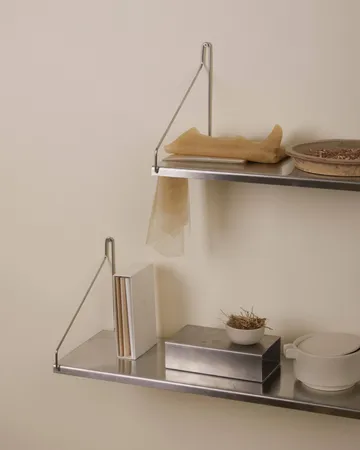 Single Shelf vägghylla - Rostfritt stål, 80x20 cm - FRAMA