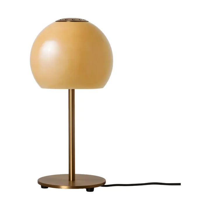 Ball glass bordslampa - Amber, Ø18 cm - Frandsen