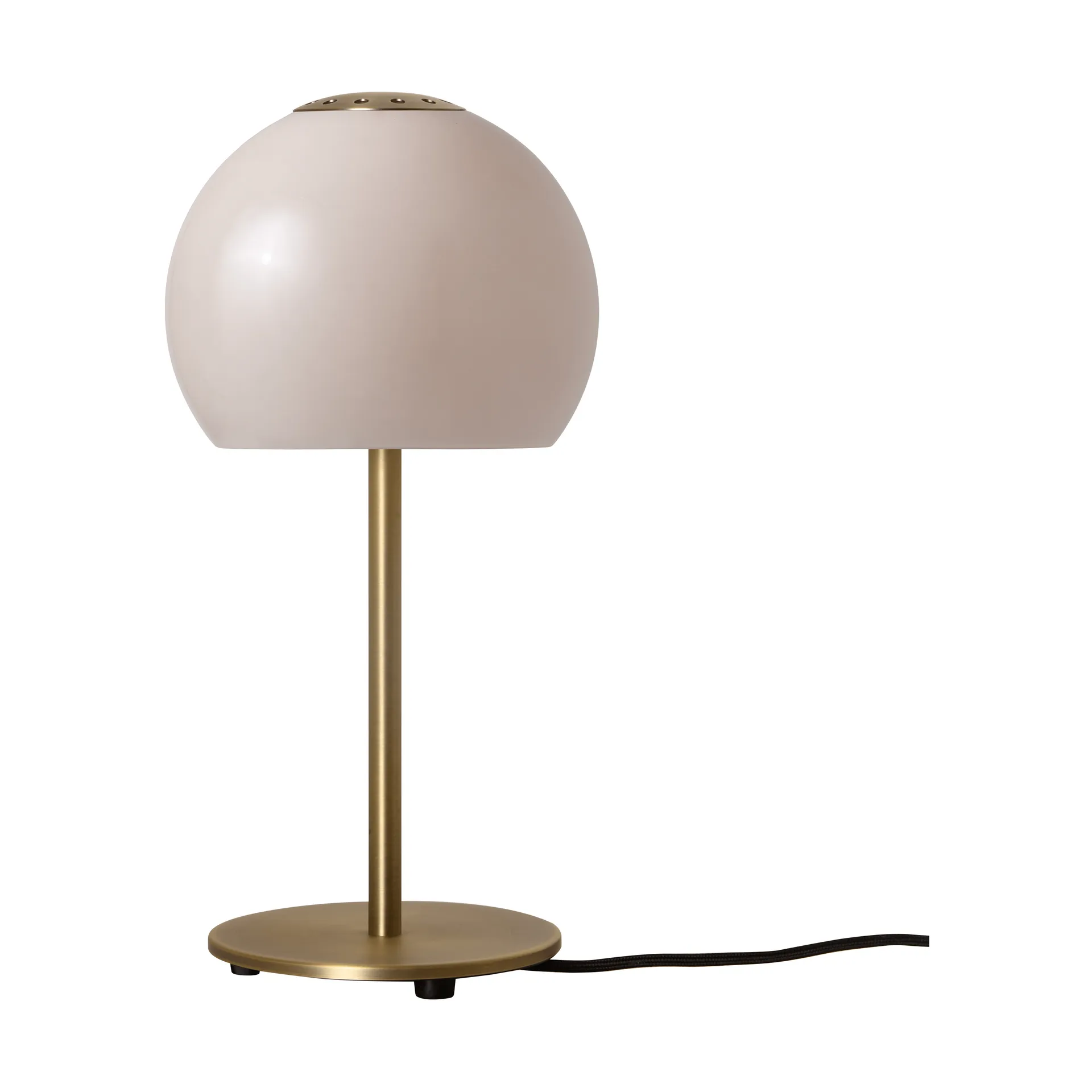 Ball glass bordslampa, Sand Grey, Ø18 cm Frandsen
