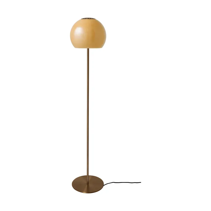 Ball glass golvlampa - Amber, 130 cm - Frandsen