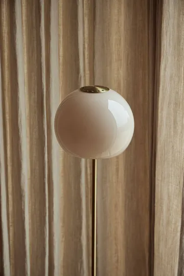 Ball glass golvlampa - Sand Grey, 130 cm - Frandsen
