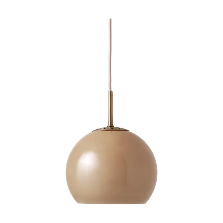 Ball pendel - Cappuccino, Ø25 cm - Frandsen