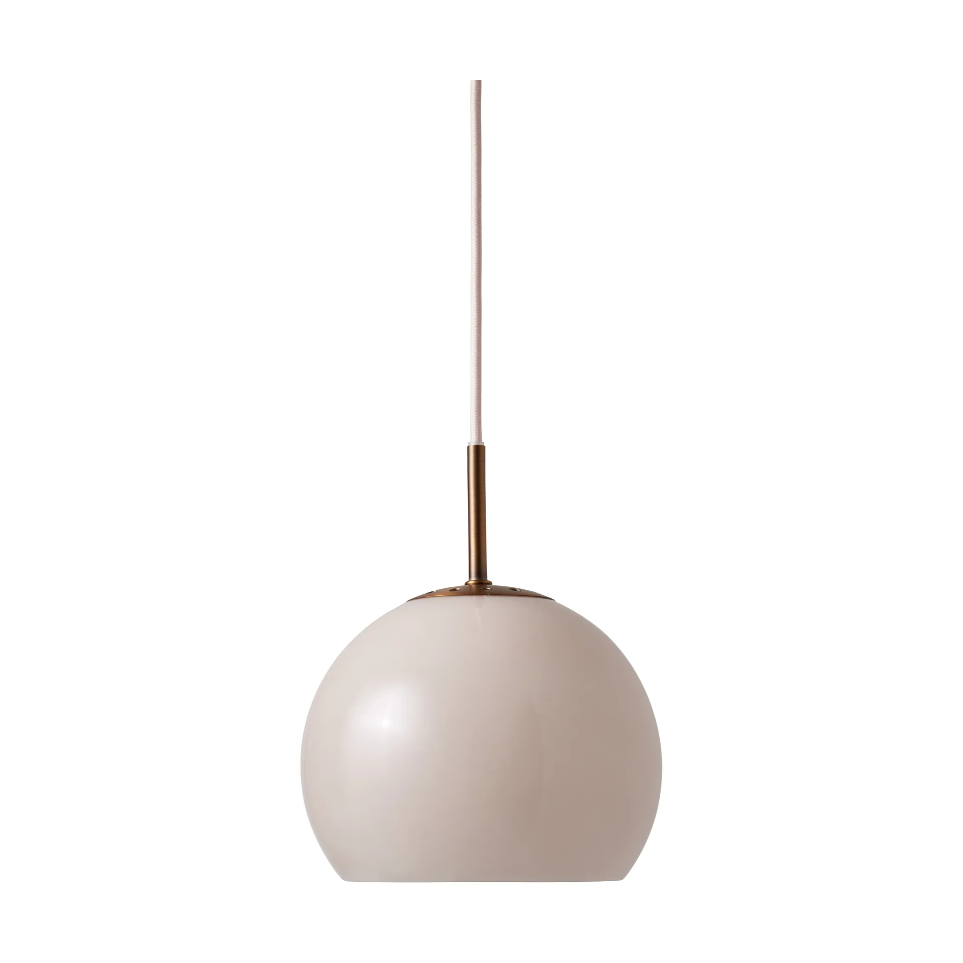Ball pendel, Sand Grey, Ø18 cm Frandsen