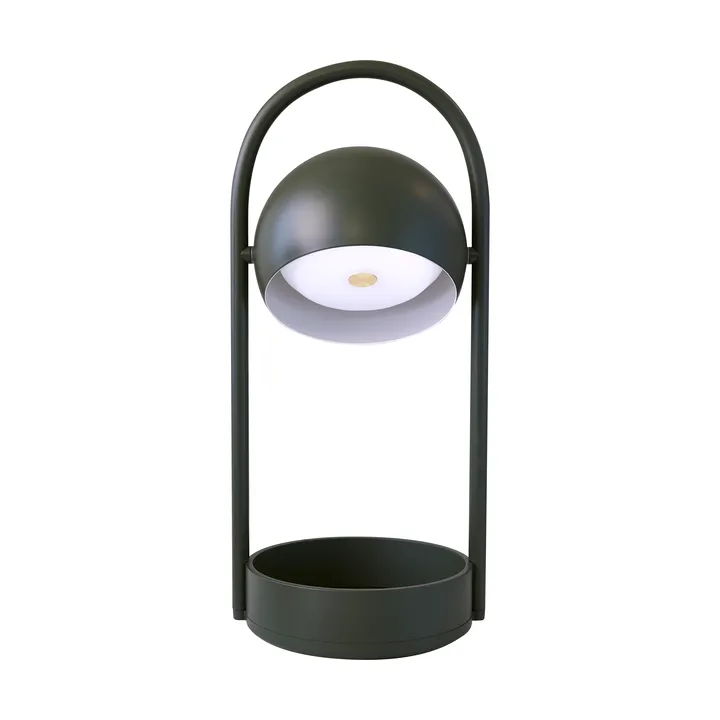 Ball portabel bordslampa - Olive Green, 32 cm - Frandsen