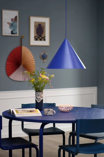 Benjamin Xl pendel - Atomic Blue, Ø46 cm - Frandsen