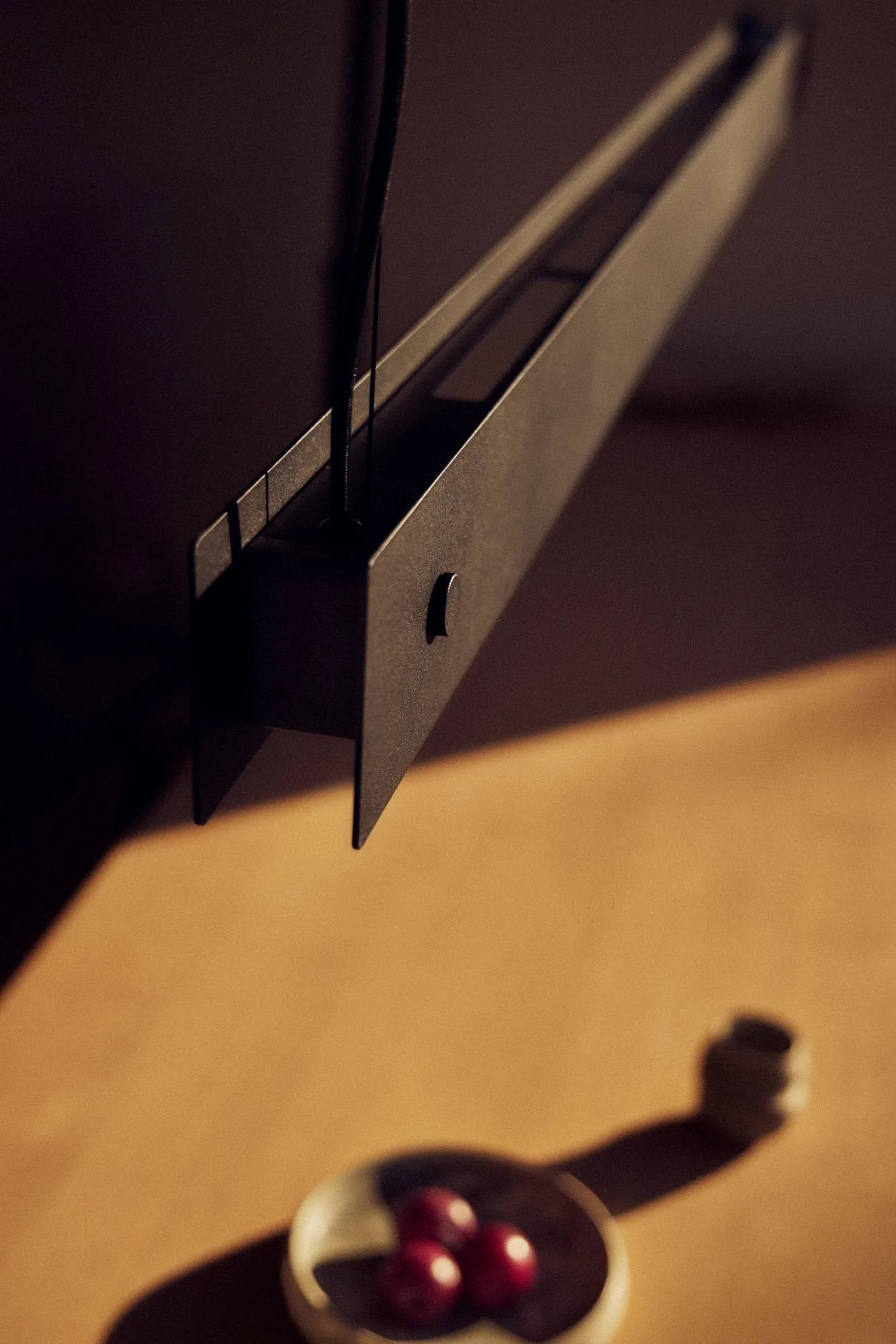Bridge pendel, Matt Black, 150 cm Frandsen