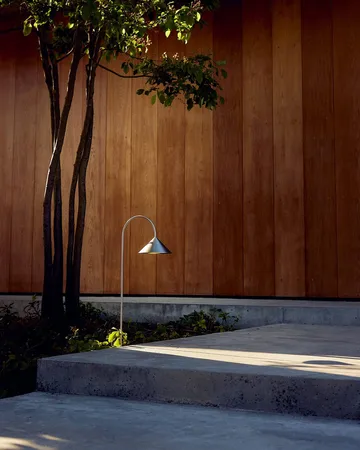 Grasp garden spear trädgårdslampa - Brushed Stainless Steel, 82 cm - Frandsen