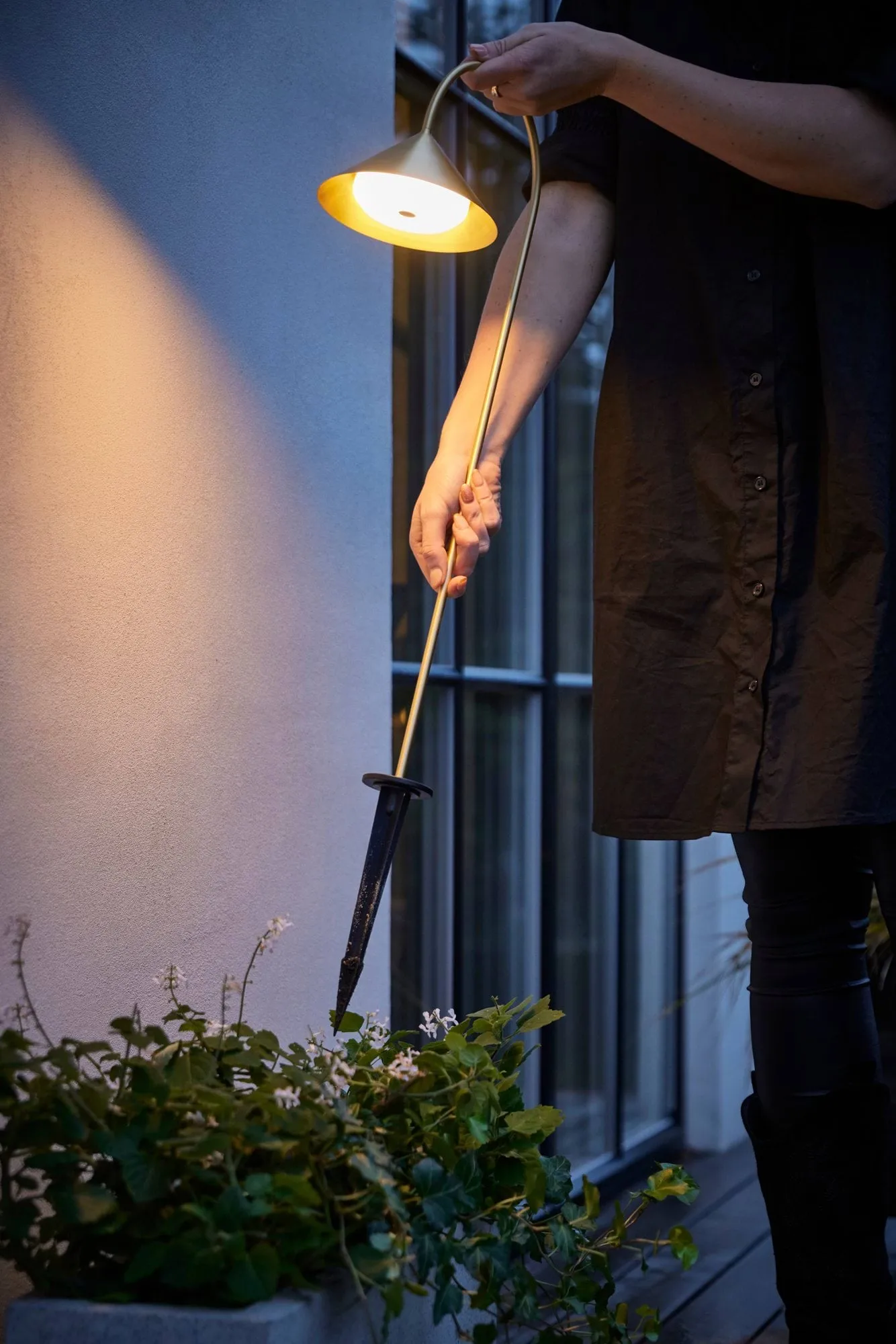 Grasp garden spear trädgårdslampa, Solid Brass, 82 cm Frandsen