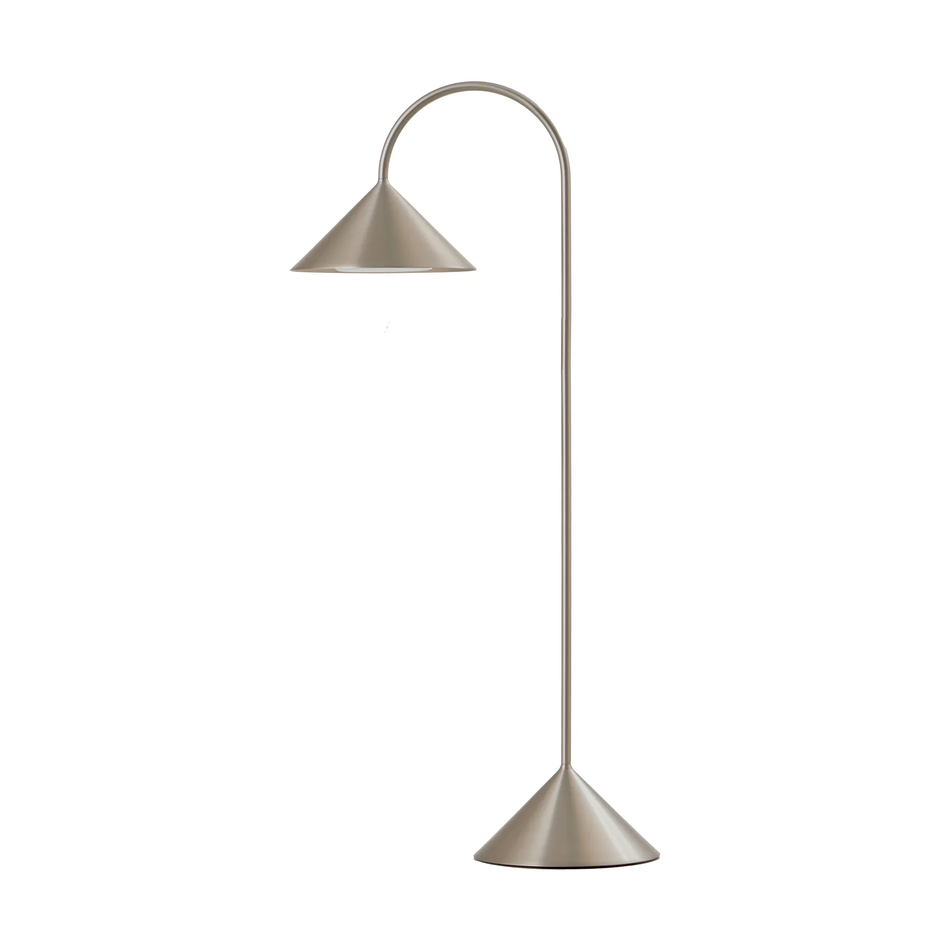 Grasp portabel bordslampa, Brushed Stainless Steel, 72 cm Frandsen