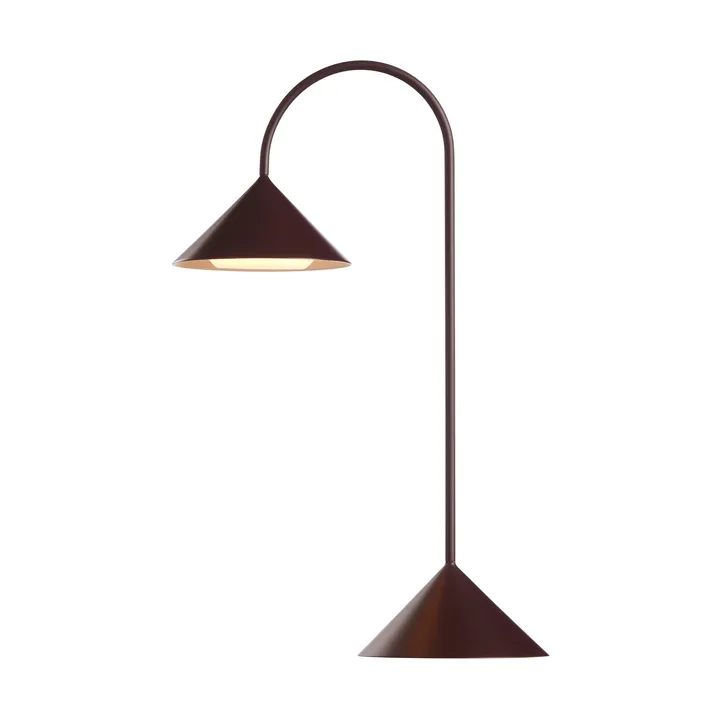 Grasp portabel bordslampa - Matt Beetroot, 47 cm - Frandsen