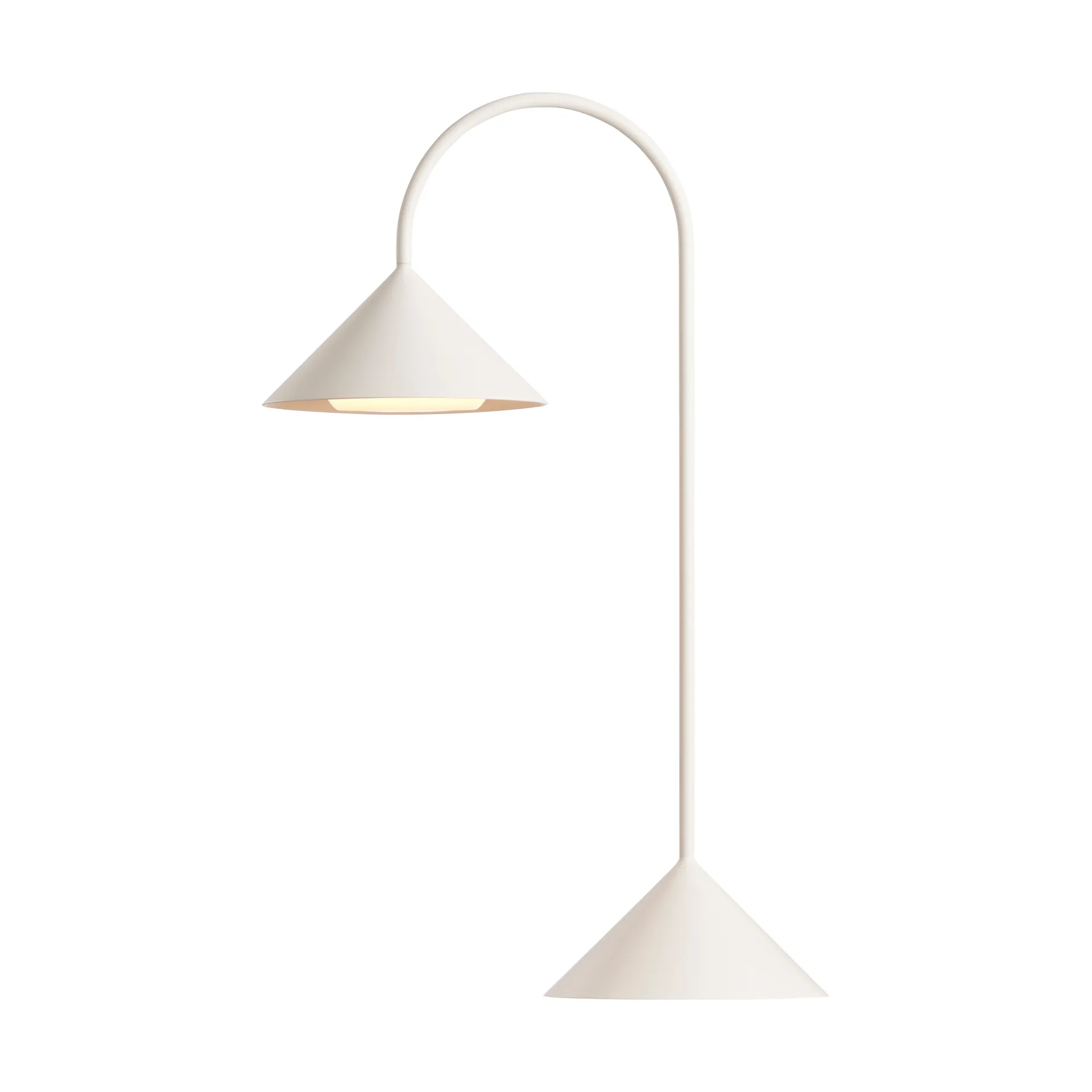 Grasp portabel bordslampa, Matt White, 47 cm Frandsen