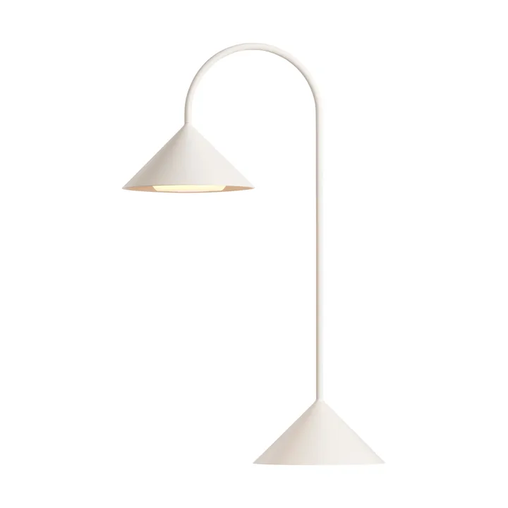 Grasp portabel bordslampa - Matt White, 47 cm - Frandsen