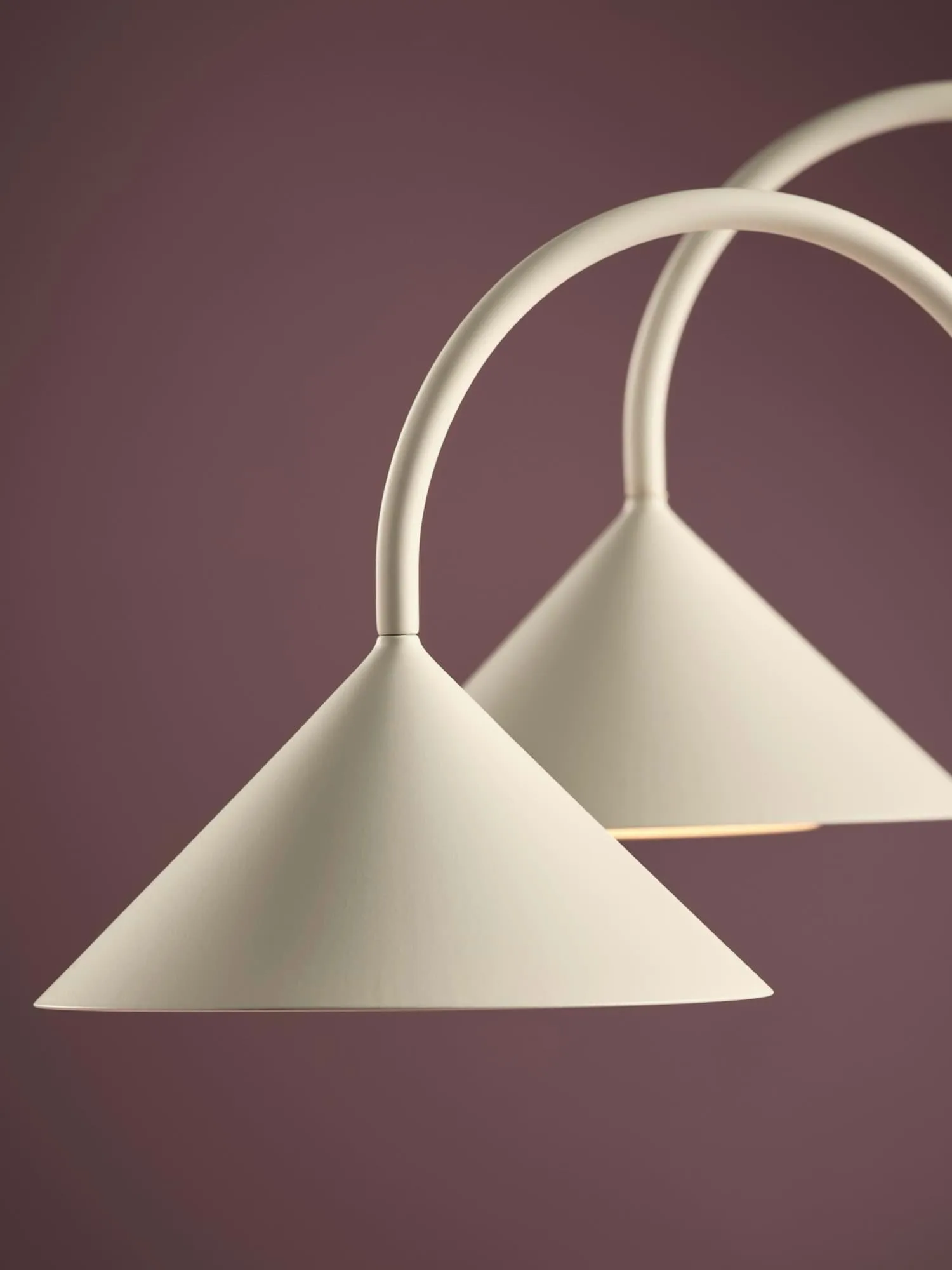 Grasp portabel bordslampa, Matt White, 47 cm Frandsen