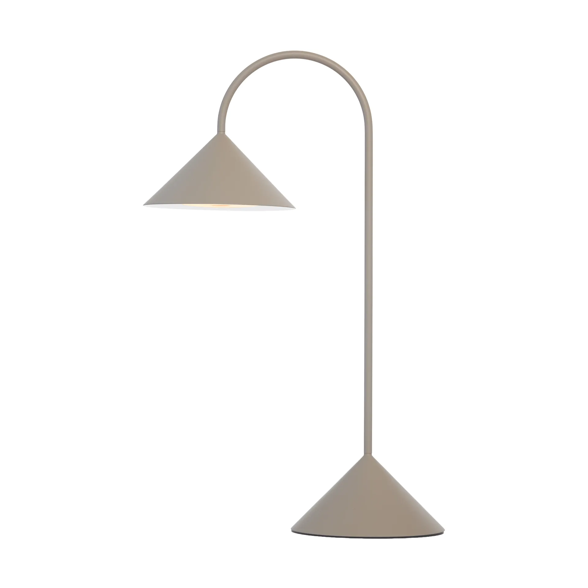 Grasp portabel bordslampa, Sand Grey, 47 cm Frandsen