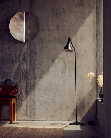 Lyss golvlampa - Matt black,150 cm - Frandsen