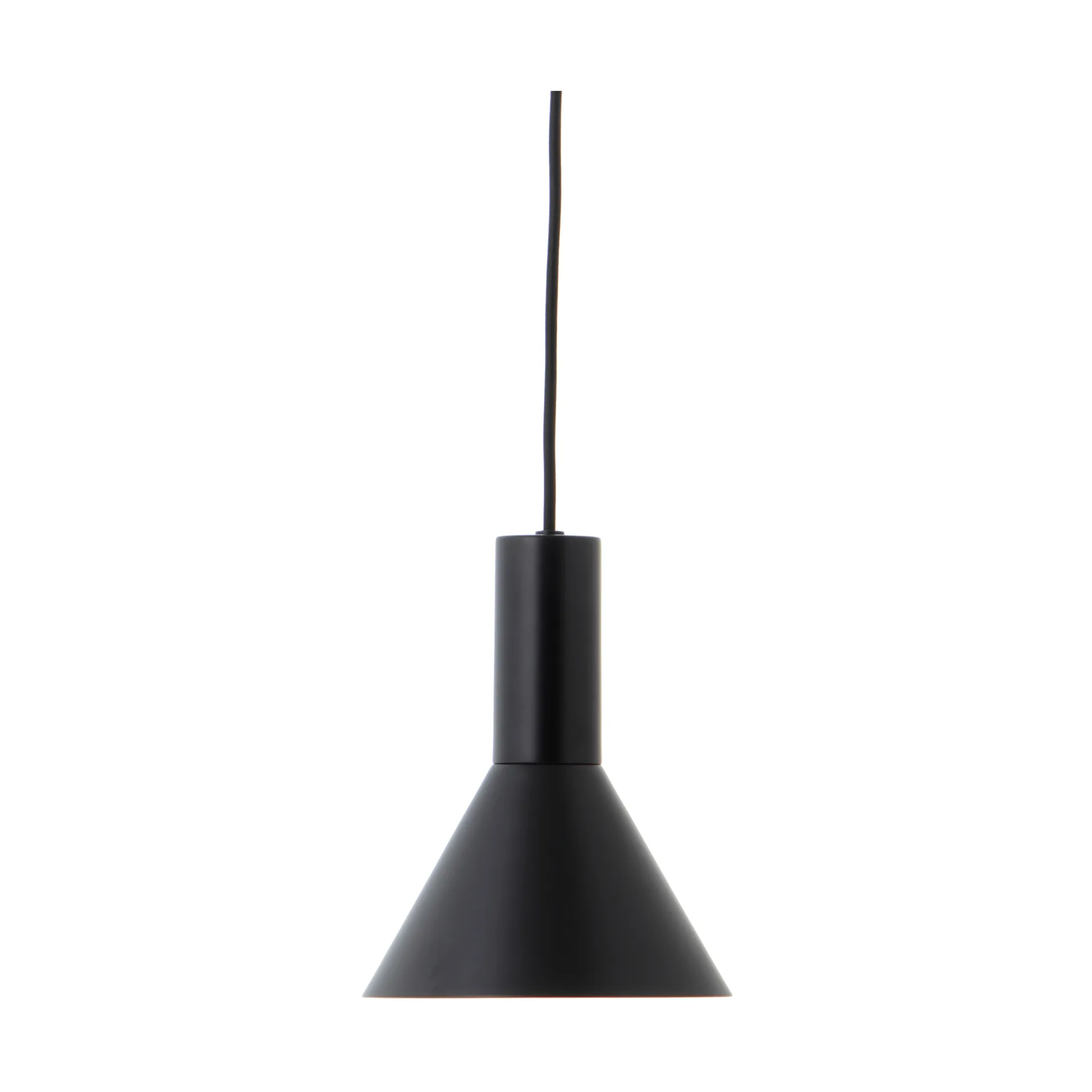 Lyss pendel, Matt black, Ø18 cm Frandsen