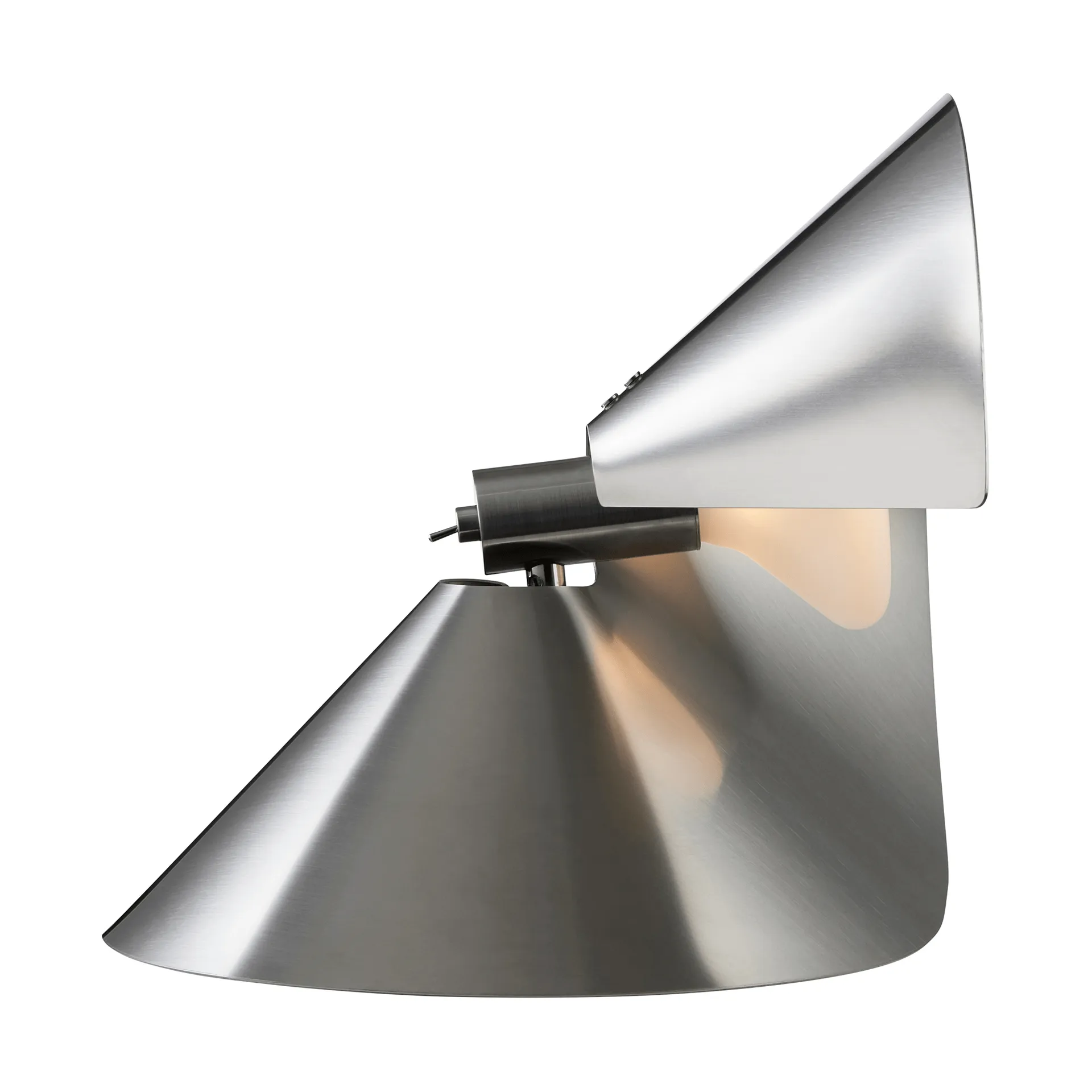 Peel bordlampa, Brushed stainless steel Frandsen