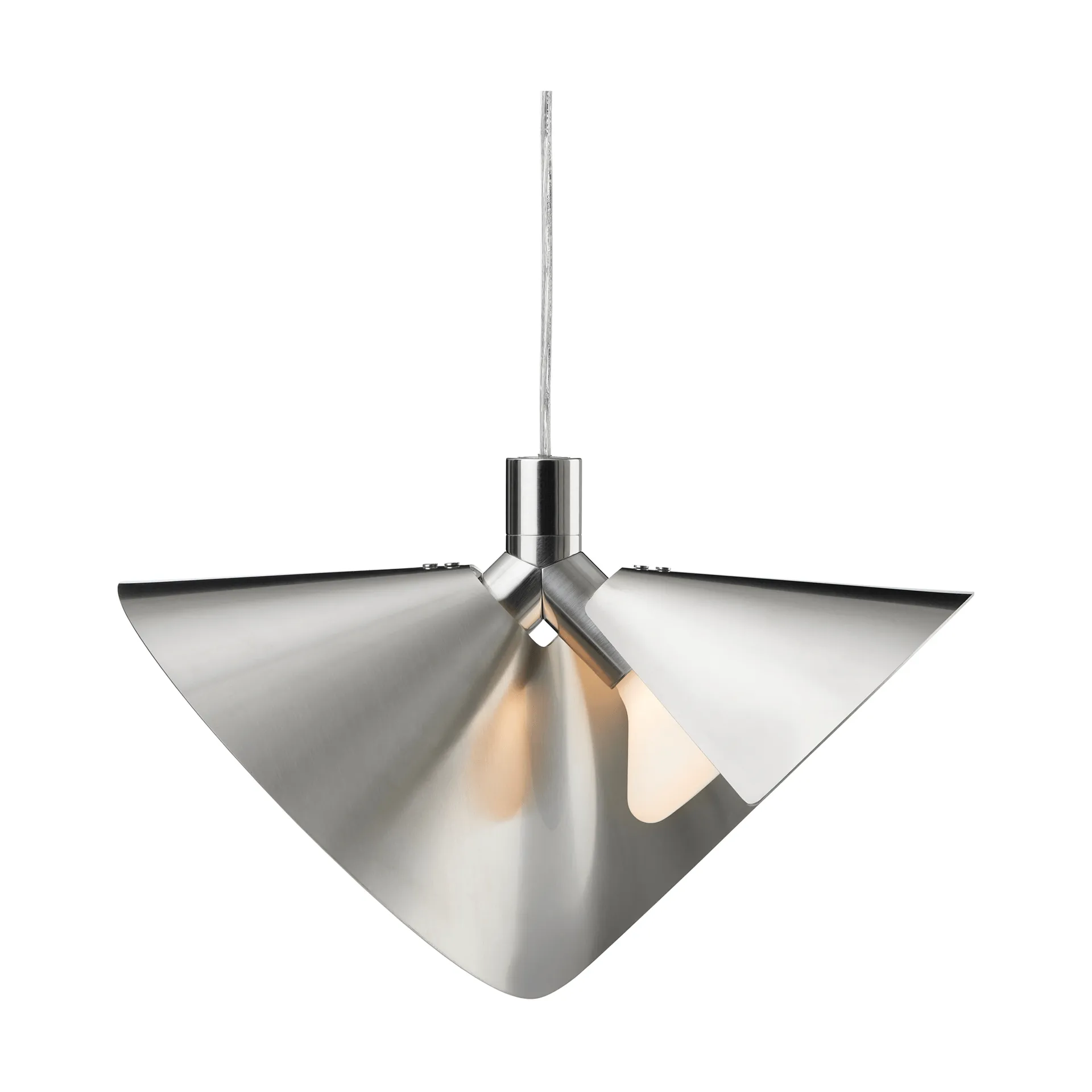 Peel pendel, Brushed stainless steel Frandsen