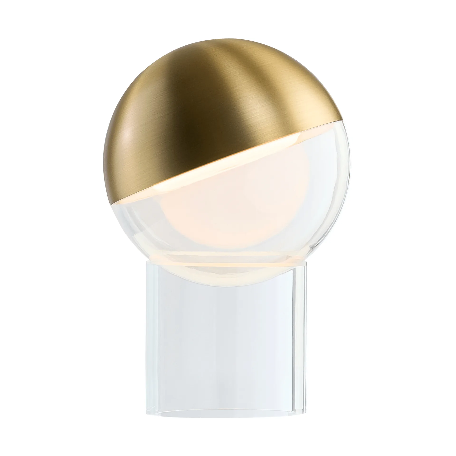 Pila bordslampa portabel, Solid brass Frandsen