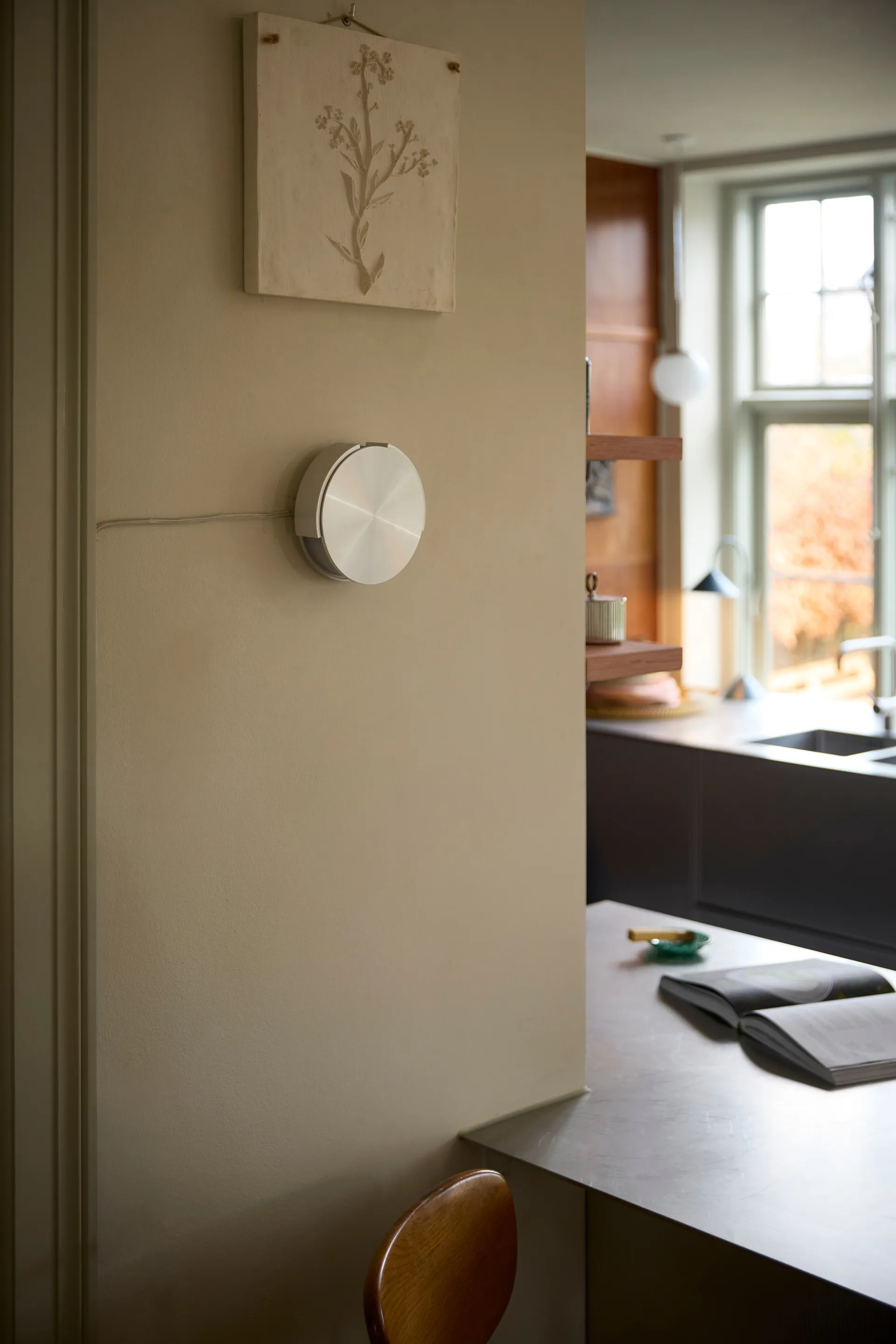 Rotate vägglampa, Brushed Aluminium Frandsen