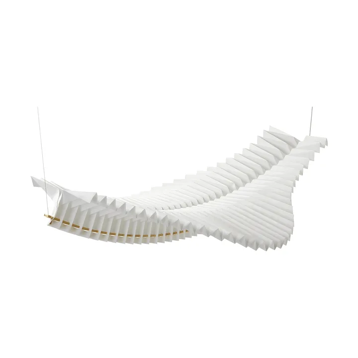 Sora pendel - Solid brass-white - Frandsen