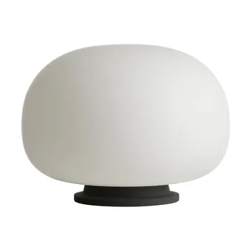 Supernate bordslampa - Opal white-black, Ø38 cm - Frandsen