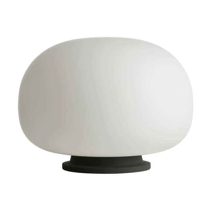 Supernate bordslampa - Opal white-black, Ø38 cm - Frandsen