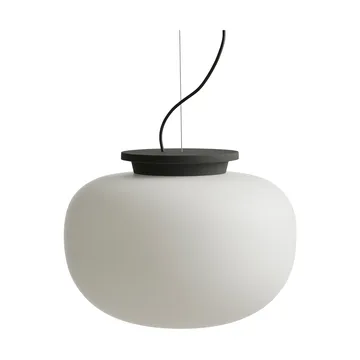 Supernate pendel - Opal white-black, Ø38 cm - Frandsen