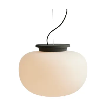 Supernate pendel - Opal white-black, Ø38 cm - Frandsen