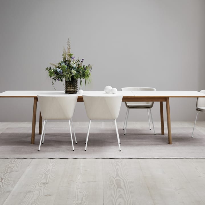 Ana matbord 220-320x95 cm, Nanolaminat vit-såpad ek Fredericia Furniture