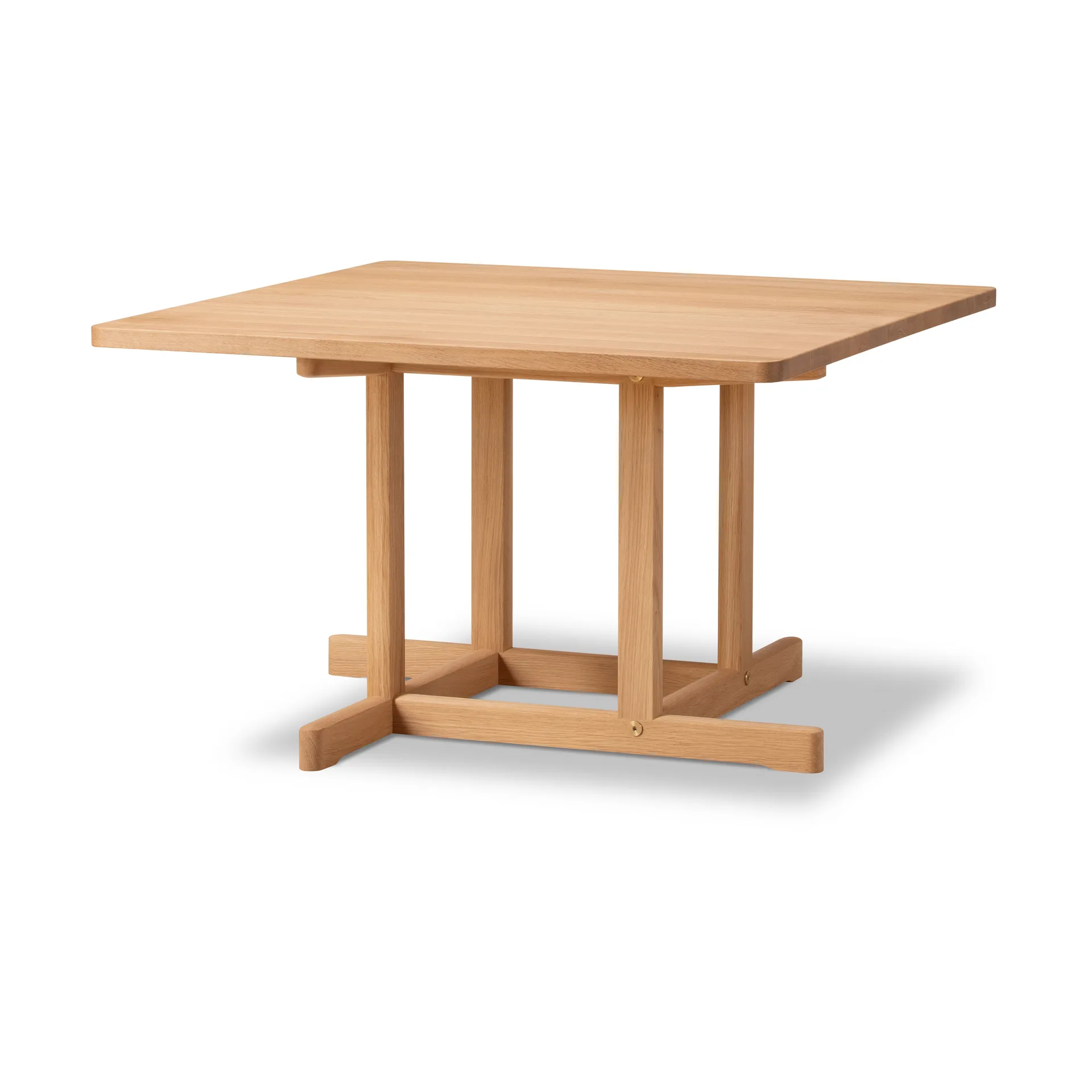 BM80 Mogensen Coffee Table 90x90 cm, Oljad ek Fredericia Furniture