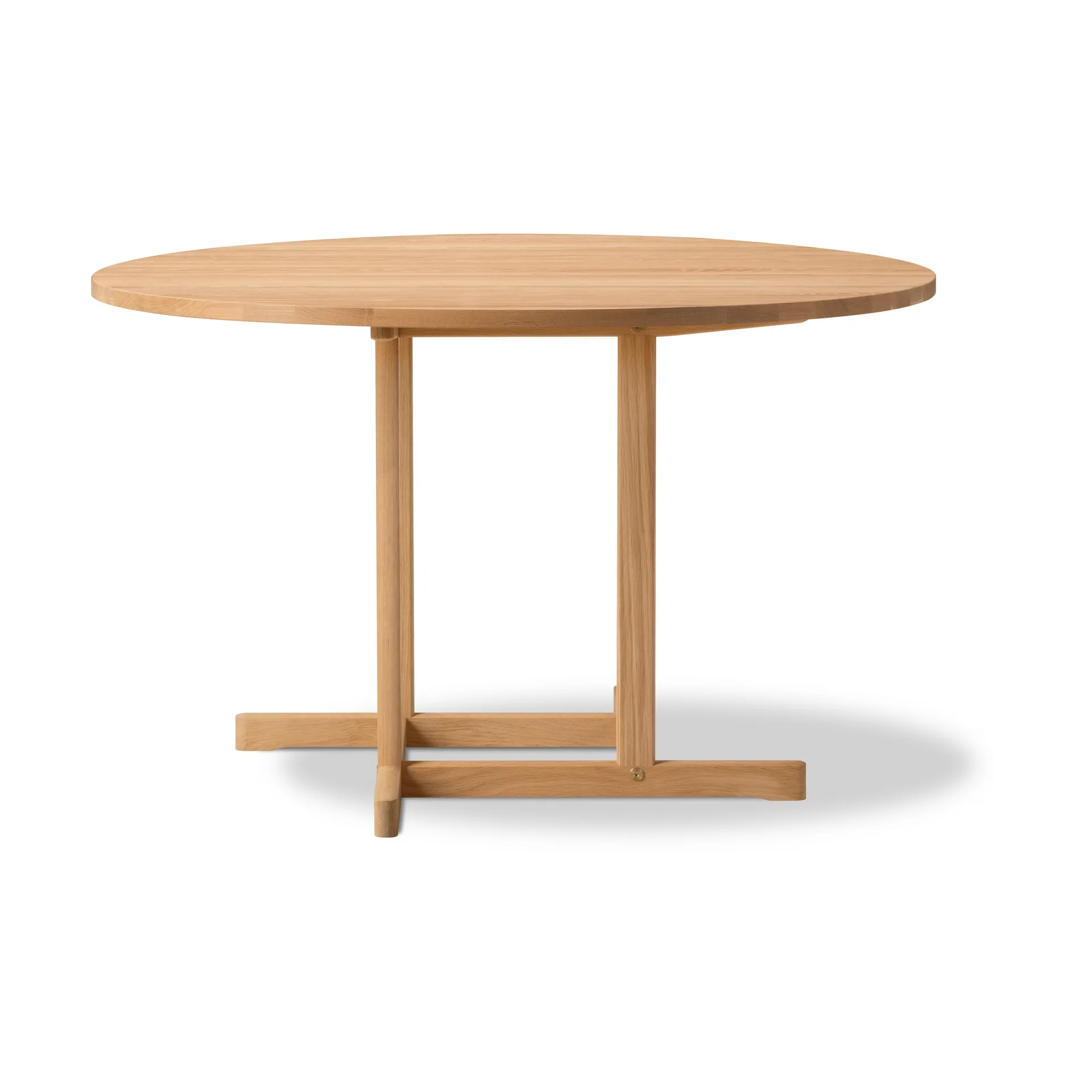 BM80 Mogensen Shaker Table bord Ø120 cm, Oljad ek Fredericia Furniture