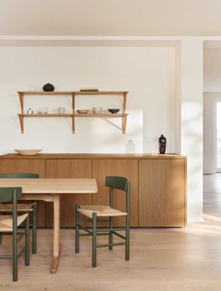 C18 Shaker Table matbord, Ljus oljad ek, 180x90cm Fredericia Furniture