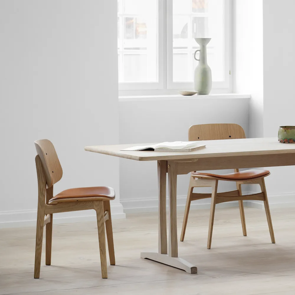 C18 Shaker Table matbord, Oljad ek-220x90cm Fredericia Furniture