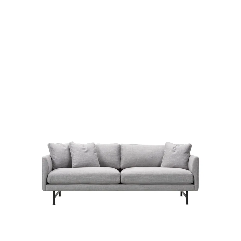 Calmo 5622 soffa 2-sits, Sunniva 242-svart stål Fredericia Furniture