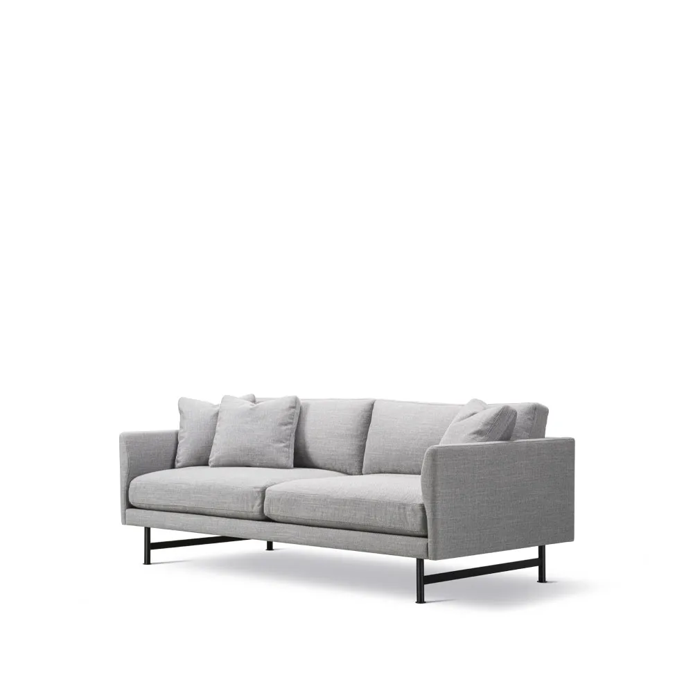 Calmo 5622 soffa 2-sits, Sunniva 242-svart stål Fredericia Furniture