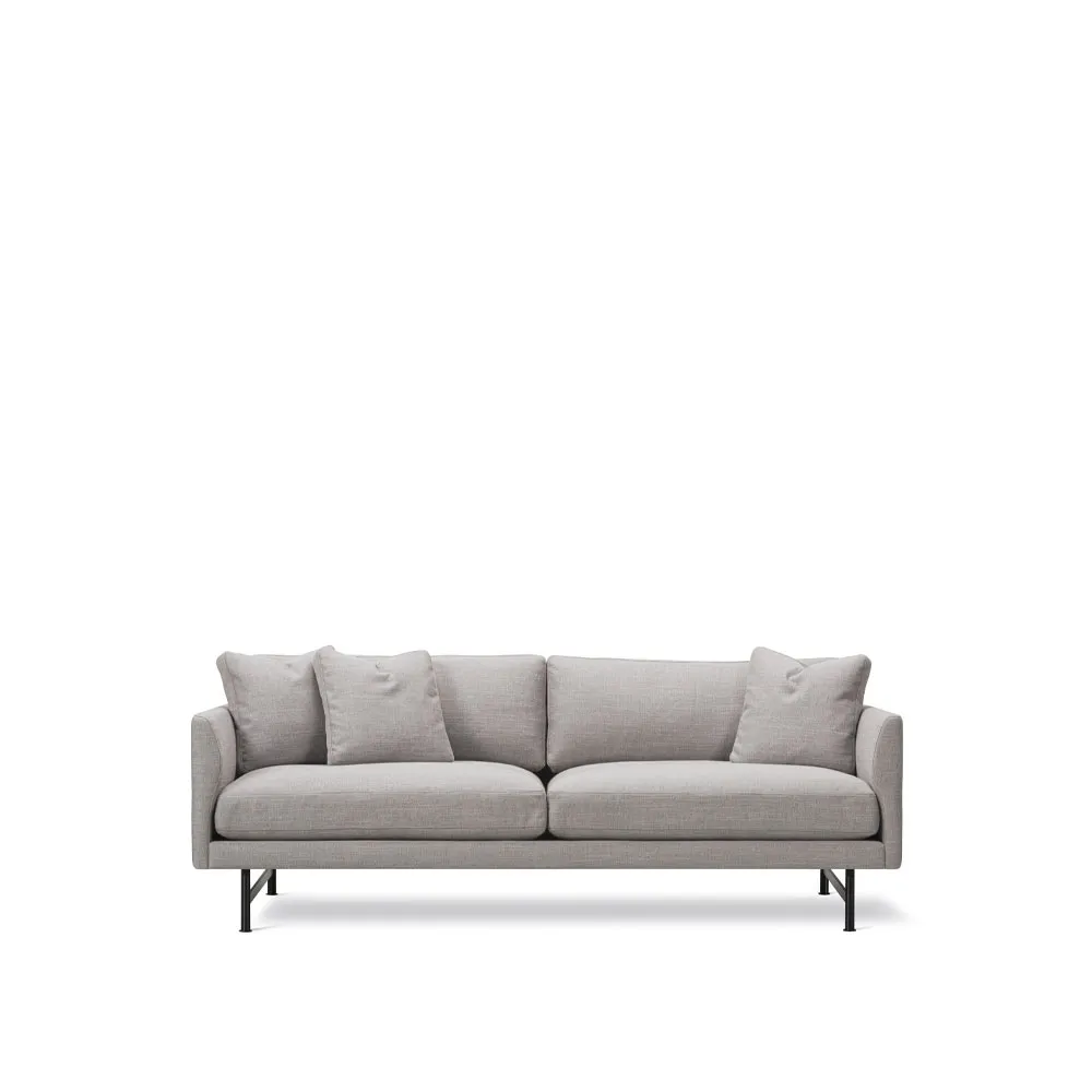 Calmo 5622 soffa 2-sits, Sunniva 717-svart stål Fredericia Furniture