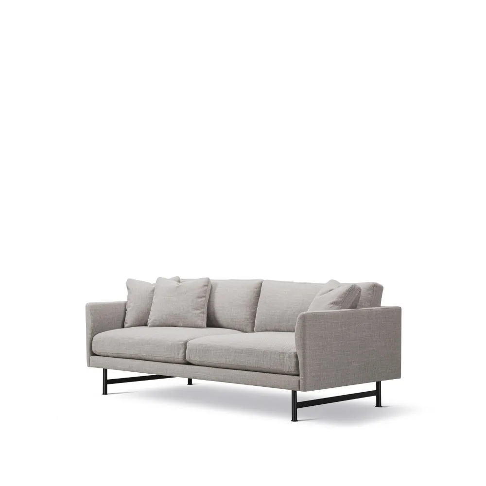 Calmo 5622 soffa 2-sits, Sunniva 717-svart stål Fredericia Furniture
