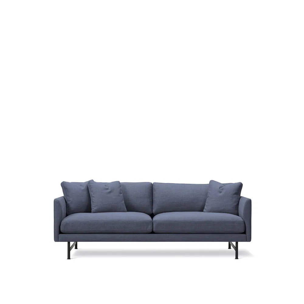 Calmo 5622 soffa 2-sits, Sunniva 783-svart stål Fredericia Furniture