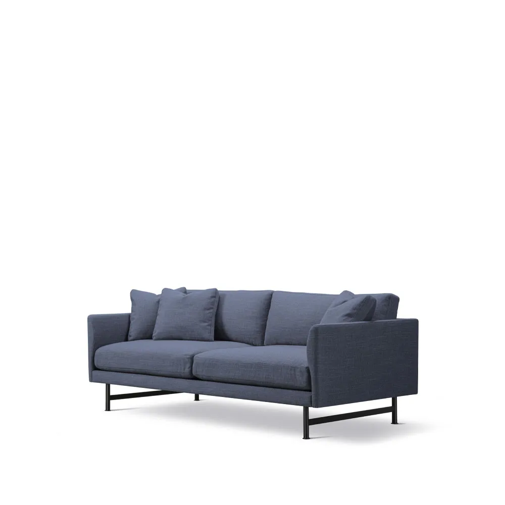 Calmo 5622 soffa 2-sits, Sunniva 783-svart stål Fredericia Furniture