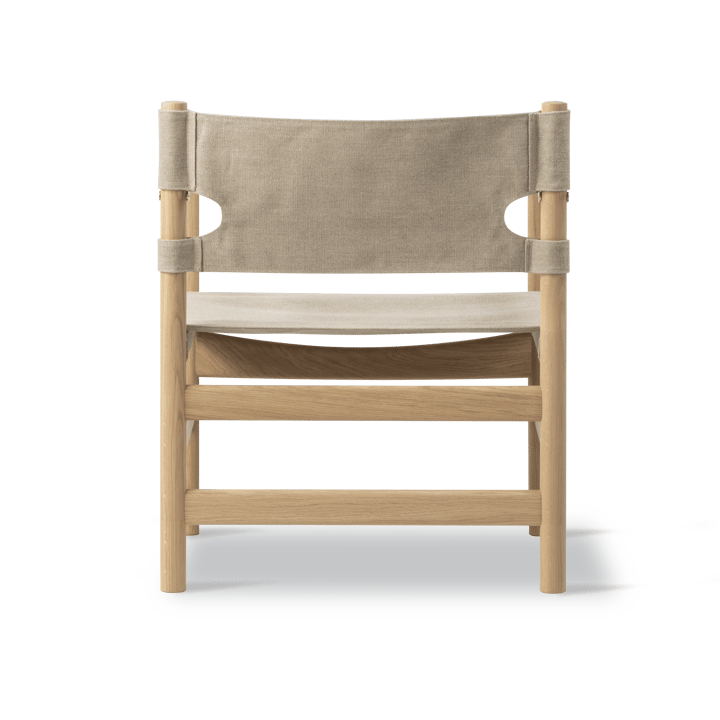 Canvas 21 karmstol, Naturell canvas-ljus oljad ek Fredericia Furniture