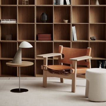 Den spanske stol fåtölj - Läder cognac-såpad ek - Fredericia Furniture