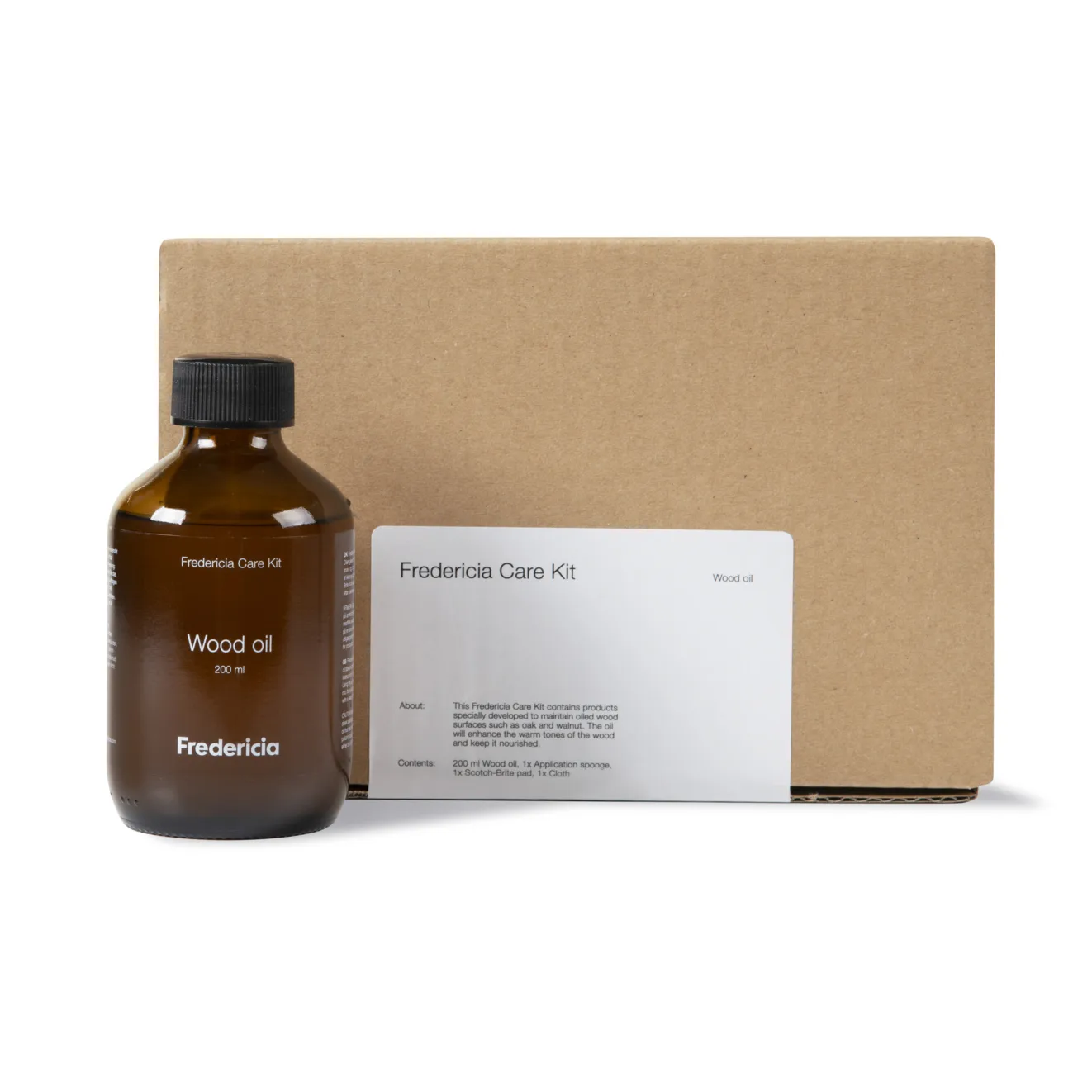 Fredericia möbelvårdskit trä, Ek och valnöt Fredericia Furniture
