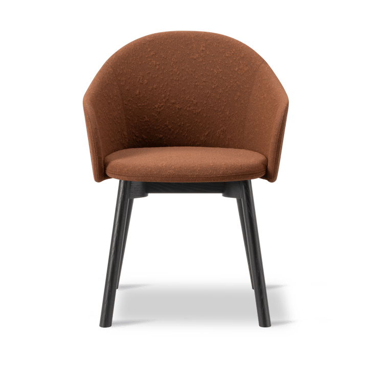 Gomo Armchair fåtölj wood base - Myr 362-svartlackerad ek - Fredericia Furniture