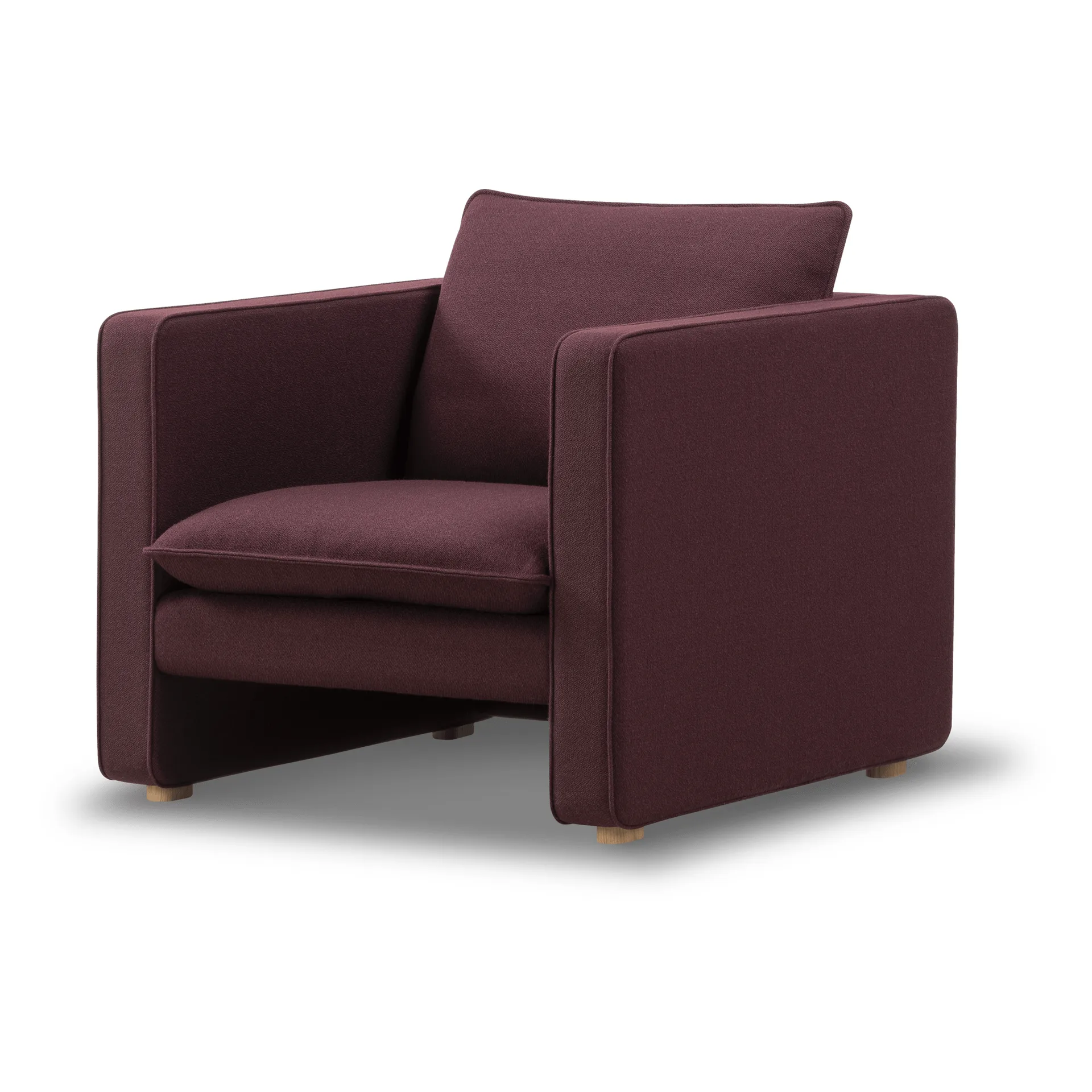 Jota loungestol, Vidar 693-ljusoljad ek Fredericia Furniture