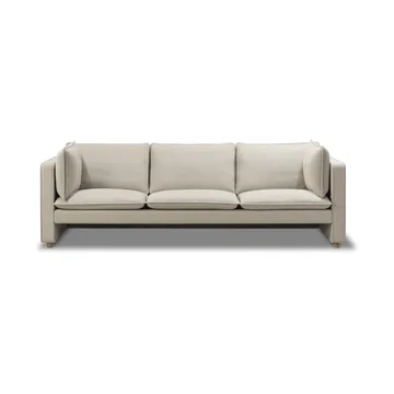 Jota soffa - Vidar 146-ljusoljad ek, 231 cm, 3-sits - Fredericia Furniture