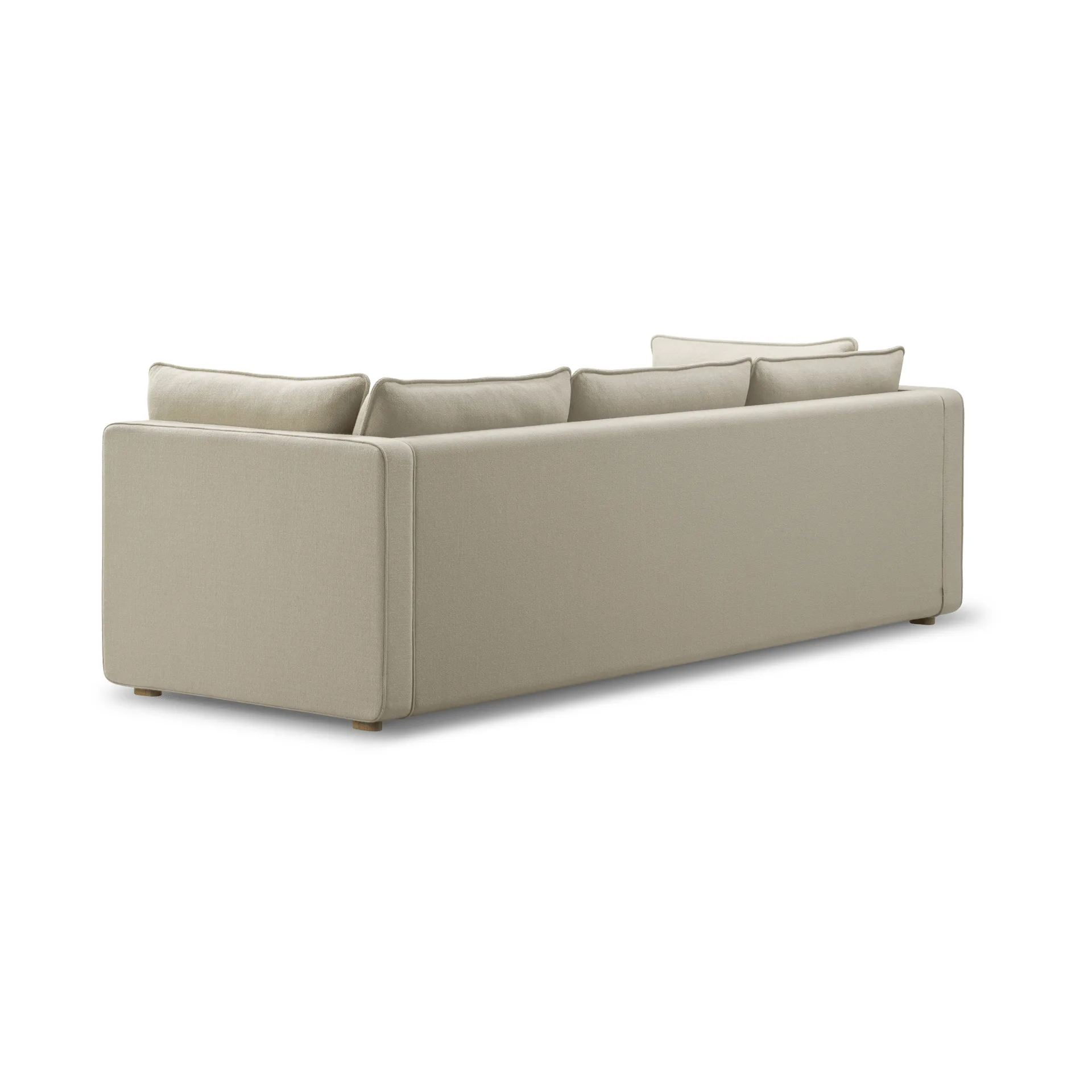 Jota soffa, Vidar 146-ljusoljad ek, 231 cm, 3-sits Fredericia Furniture